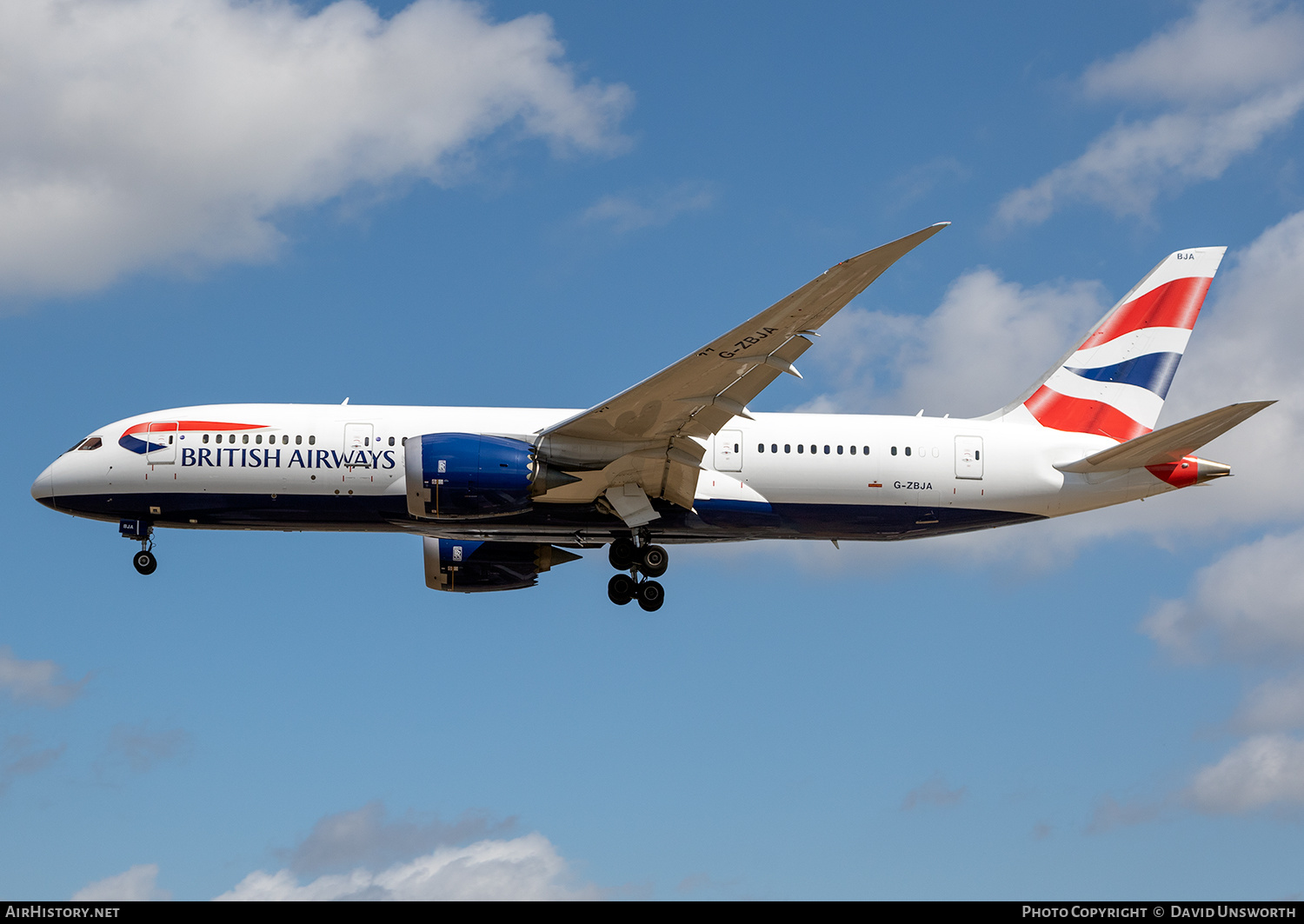 Aircraft Photo of G-ZBJA | Boeing 787-8 Dreamliner | British Airways | AirHistory.net #360077