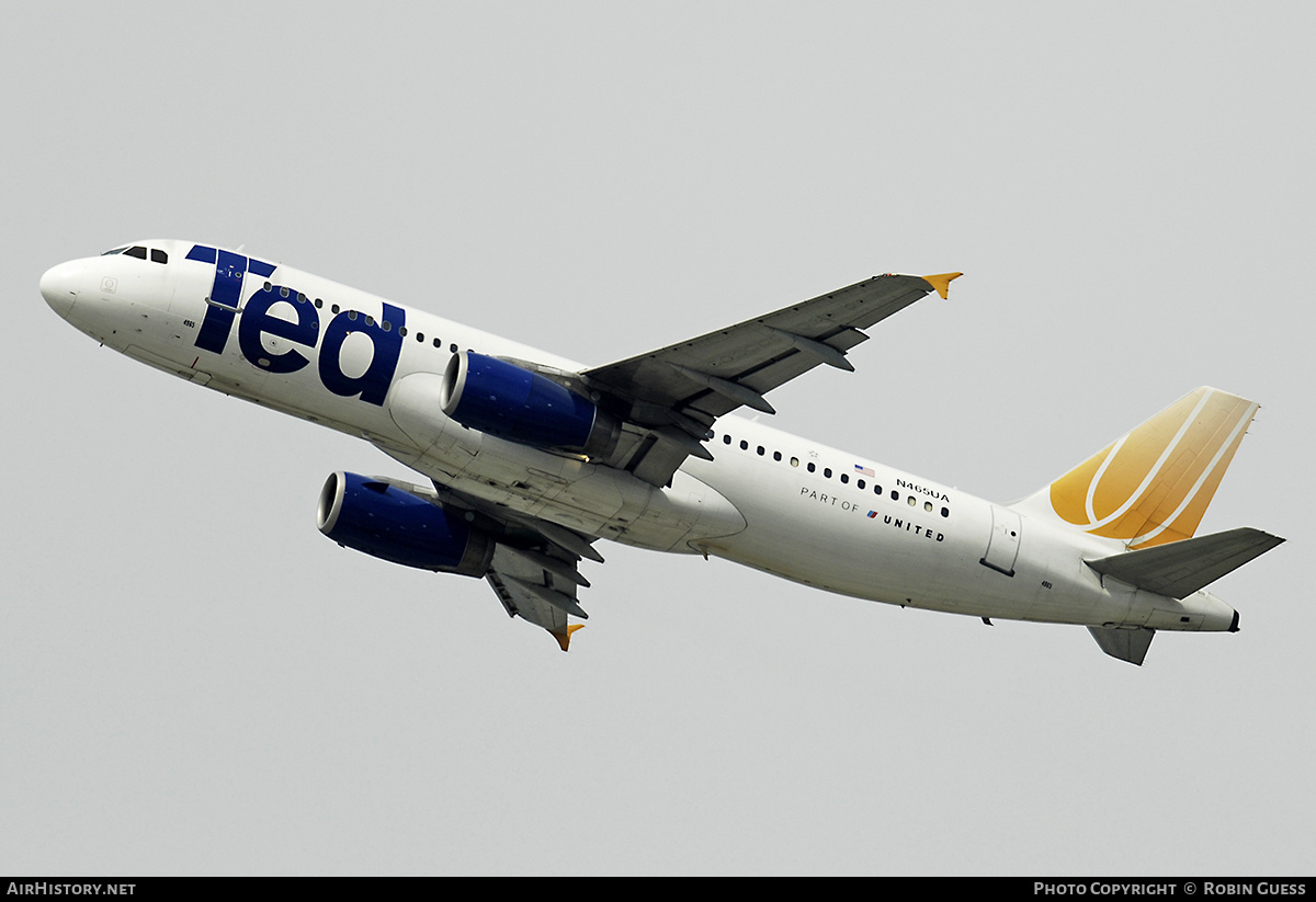 Aircraft Photo of N465UA | Airbus A320-232 | Ted | AirHistory.net #360082