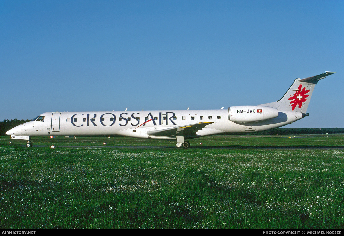 Aircraft Photo of HB-JAO | Embraer ERJ-145LU (EMB-145LU) | Crossair | AirHistory.net #360099