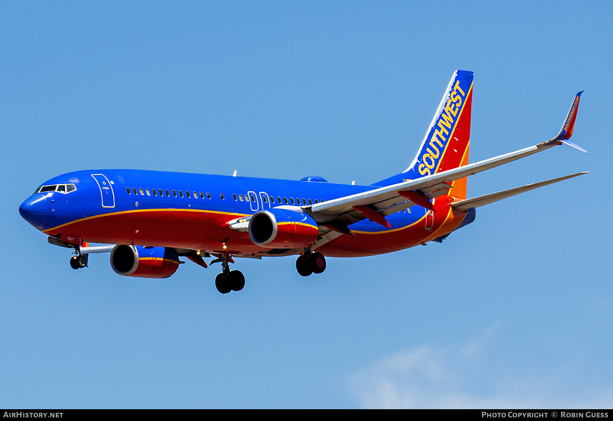 Aircraft Photo of N8627B | Boeing 737-8H4 | Southwest Airlines | AirHistory.net #360101