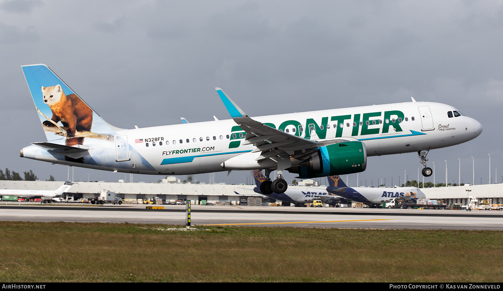 Aircraft Photo of N328FR | Airbus A320-251N | Frontier Airlines | AirHistory.net #360109