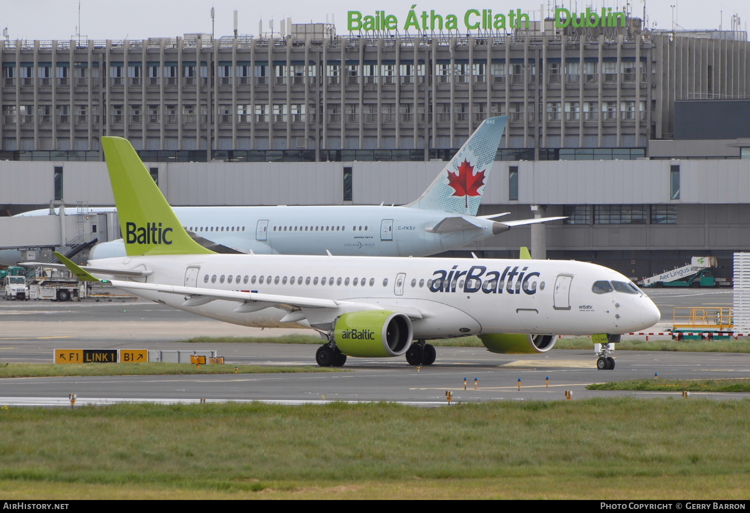 Aircraft Photo of YL-AAO | Airbus A220-371 (BD-500-1A11) | AirBaltic | AirHistory.net #360136