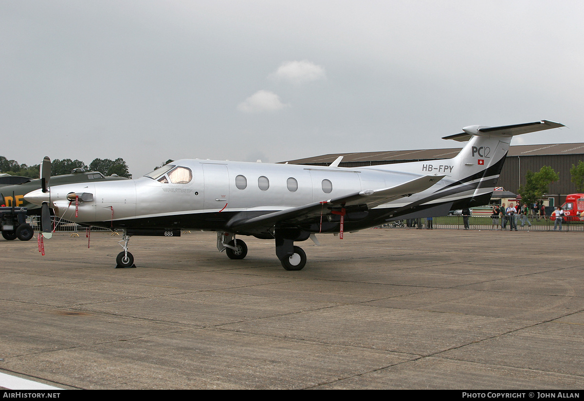 Aircraft Photo of HB-FPY | Pilatus PC-12/47 | AirHistory.net #360137