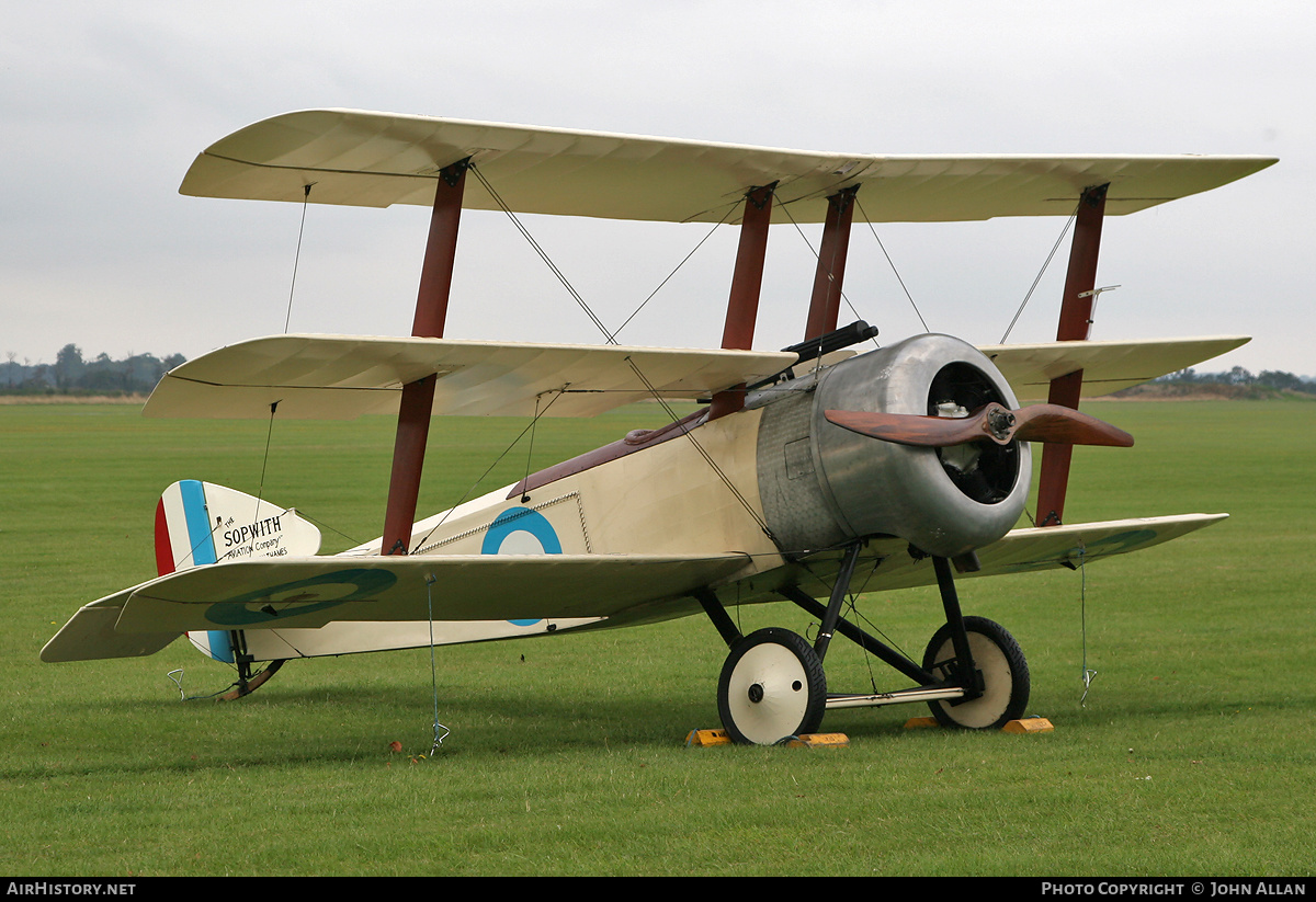 Aircraft Photo of G-BWRA / N500 | Sopwith Triplane (replica) | UK - Air Force | AirHistory.net #360138