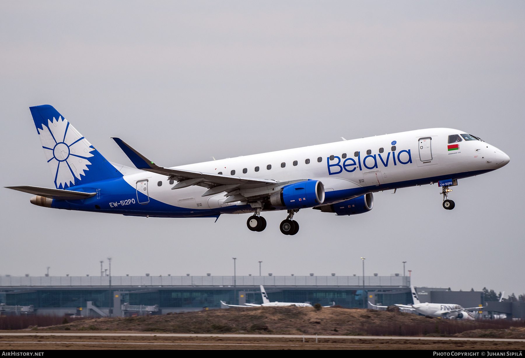 Aircraft Photo of EW-512PO | Embraer 175LR (ERJ-170-200LR) | Belavia | AirHistory.net #360146