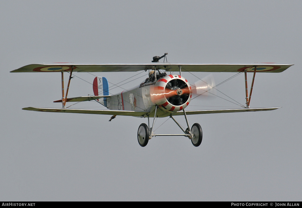 Aircraft Photo of G-BWMJ / N1977 | Nieuport 17/23 Scout (replica) | France - Air Force | AirHistory.net #360147