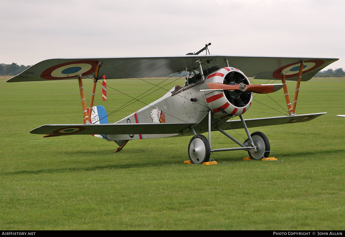 Aircraft Photo of G-BWMJ / N1977 | Nieuport 17/23 Scout (replica) | France - Air Force | AirHistory.net #360162