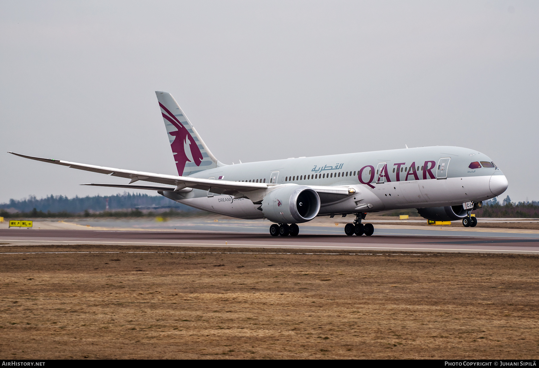 Aircraft Photo of A7-BCJ | Boeing 787-8 Dreamliner | Qatar Airways | AirHistory.net #360164