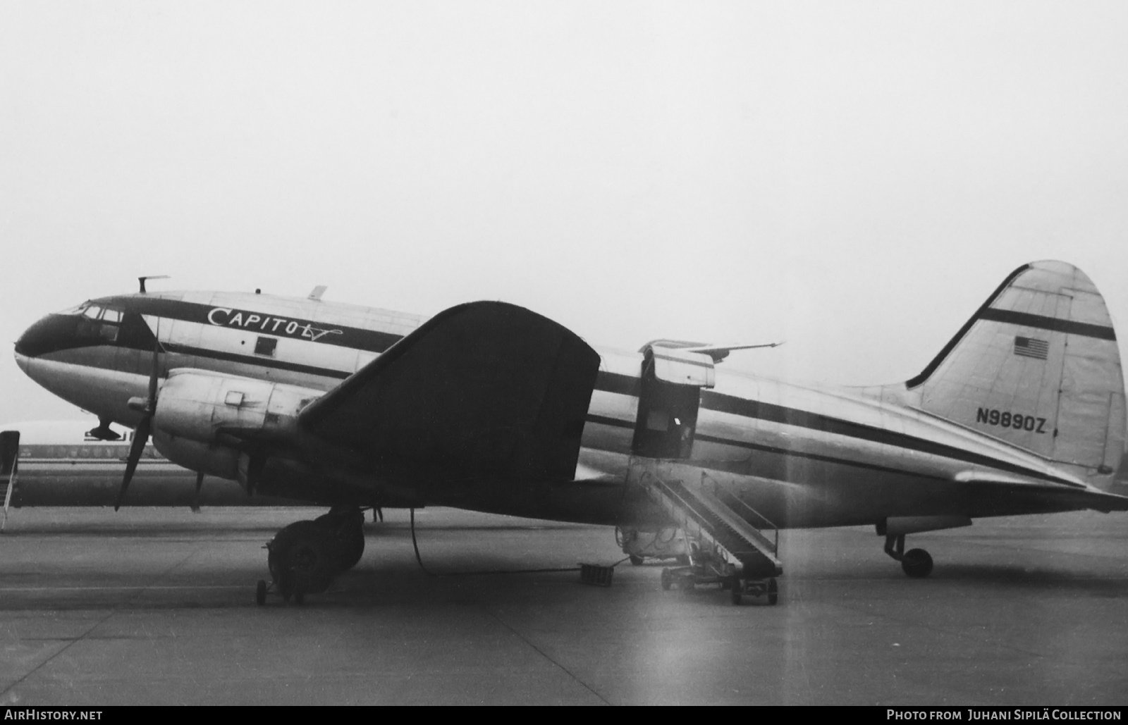 Aircraft Photo of N9890Z | Curtiss C-46D Commando | Capitol Airways | AirHistory.net #360168