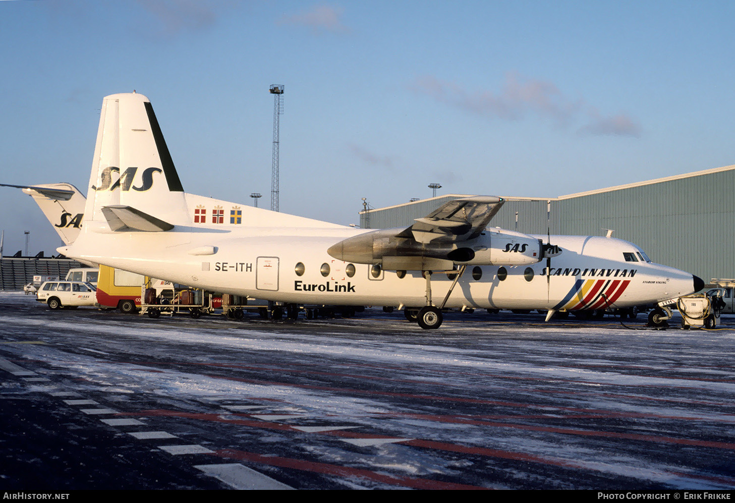 Aircraft Photo of SE-ITH | Fokker F27-600 Friendship | Scandinavian Commuter - Eurolink | AirHistory.net #360175