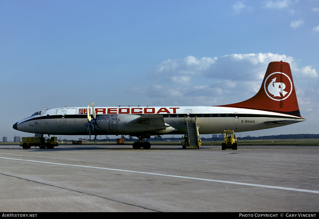 Aircraft Photo of G-BHAU | Bristol 175 Britannia 253F | Redcoat Air Cargo | AirHistory.net #360193