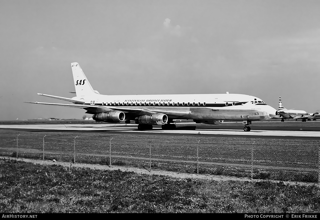 Aircraft Photo of SE-DBD | Douglas DC-8-55 | Scandinavian Airlines System - SAS | AirHistory.net #360194
