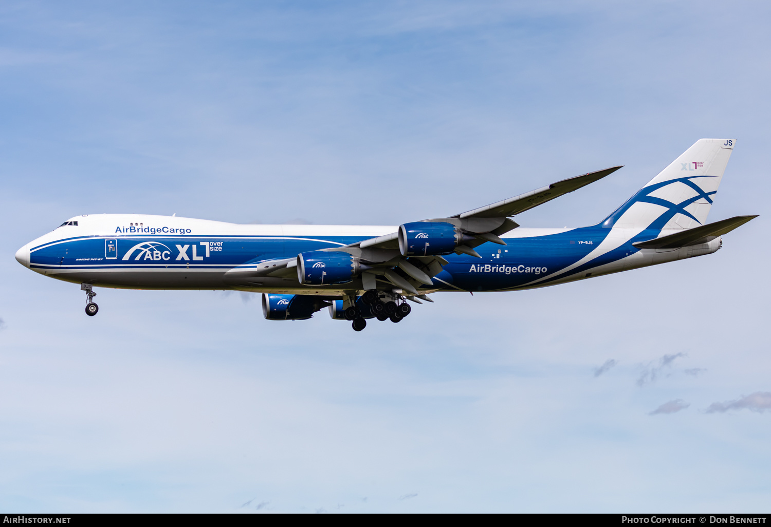 Aircraft Photo of VP-BJS | Boeing 747-8F | ABC - AirBridgeCargo Airlines | AirHistory.net #360195
