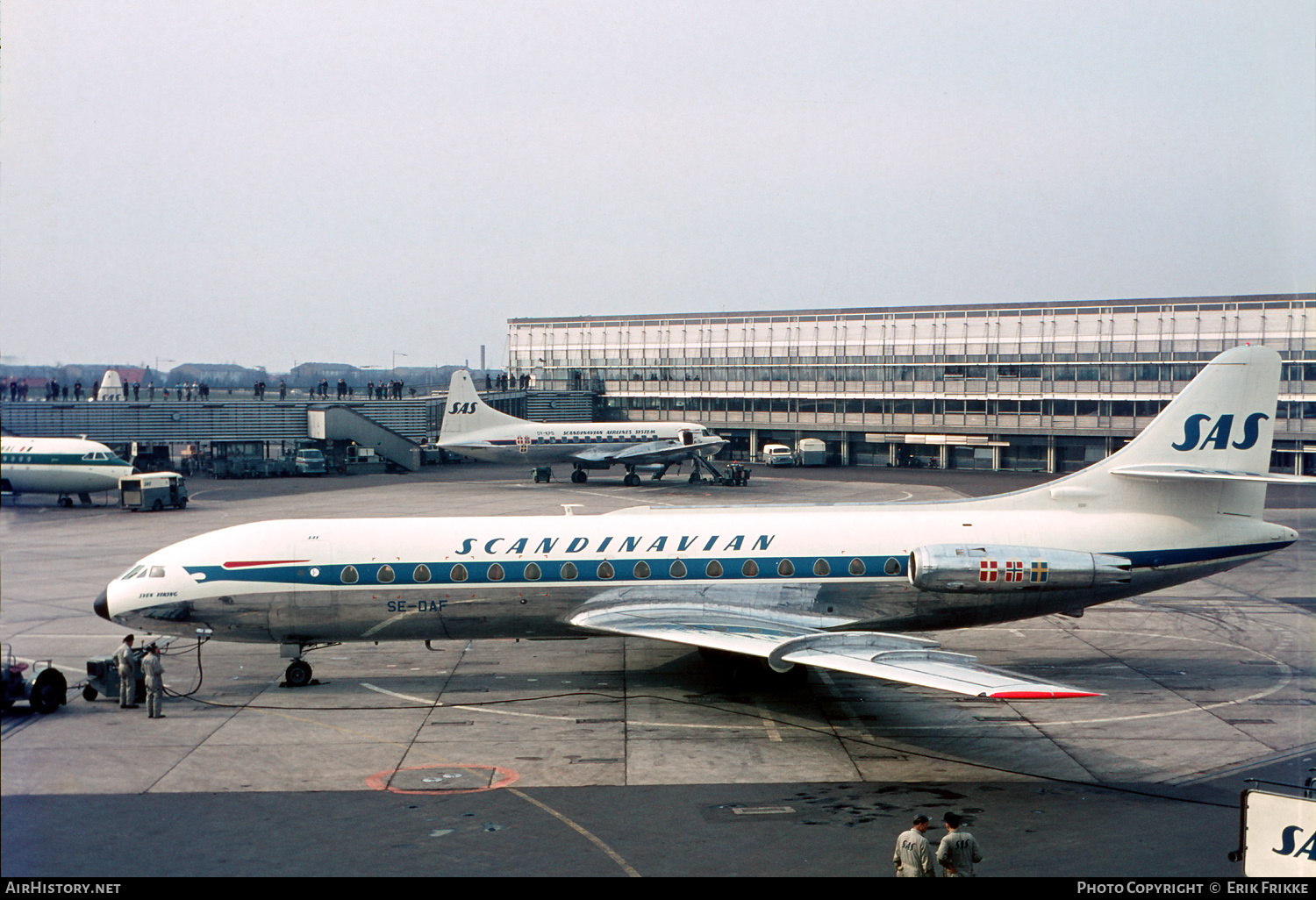 Aircraft Photo of SE-DAF | Sud SE-210 Caravelle III | Scandinavian Airlines - SAS | AirHistory.net #360198