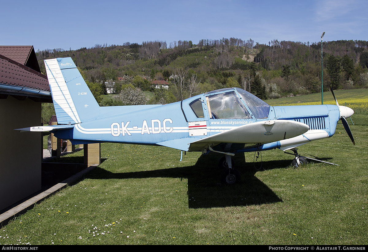 Aircraft Photo of OK-ADC | Zlin Z-42M | AirHistory.net #360201