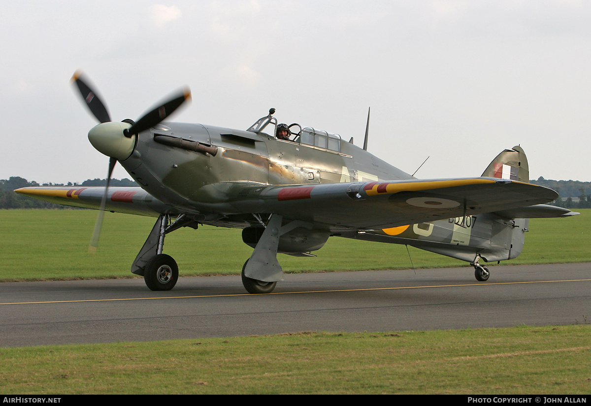 Aircraft Photo of G-HURR / BD707 | Hawker Hurricane Mk12 | UK - Air Force | AirHistory.net #360206