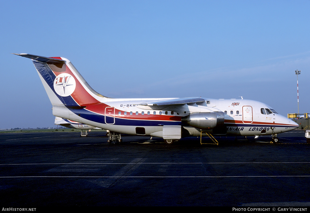 Aircraft Photo of G-BKHT | British Aerospace BAe-146-100 | Dan-Air London | AirHistory.net #360213