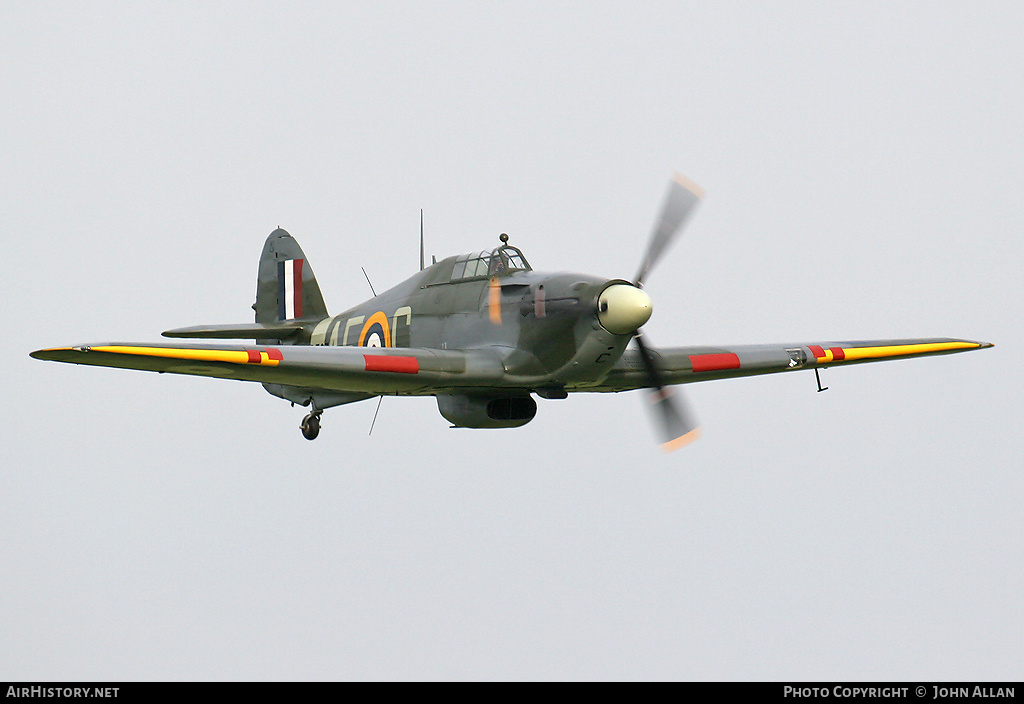 Aircraft Photo of G-HURR / BD707 | Hawker Hurricane Mk12 | UK - Air Force | AirHistory.net #360229