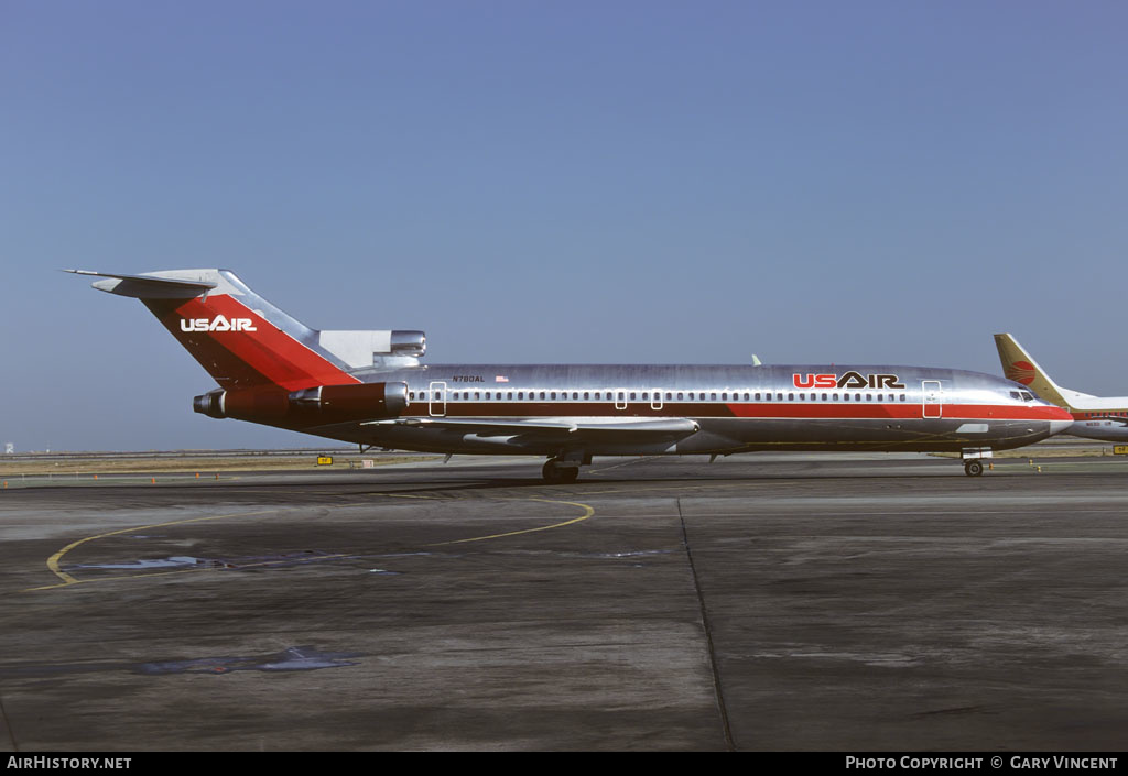 Aircraft Photo of N780AL | Boeing 727-227/Adv | USAir | AirHistory.net #360231