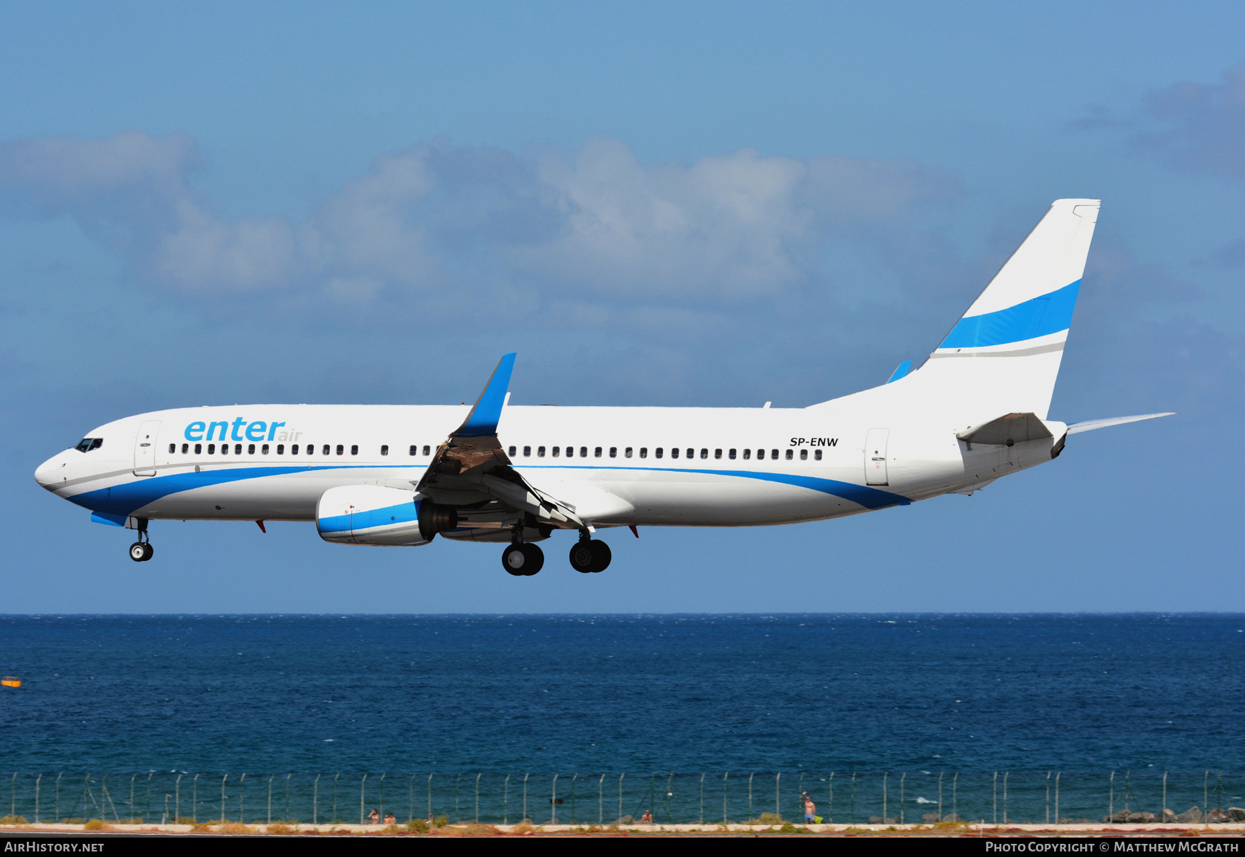 Aircraft Photo of SP-ENW | Boeing 737-86J | Enter Air | AirHistory.net #360239