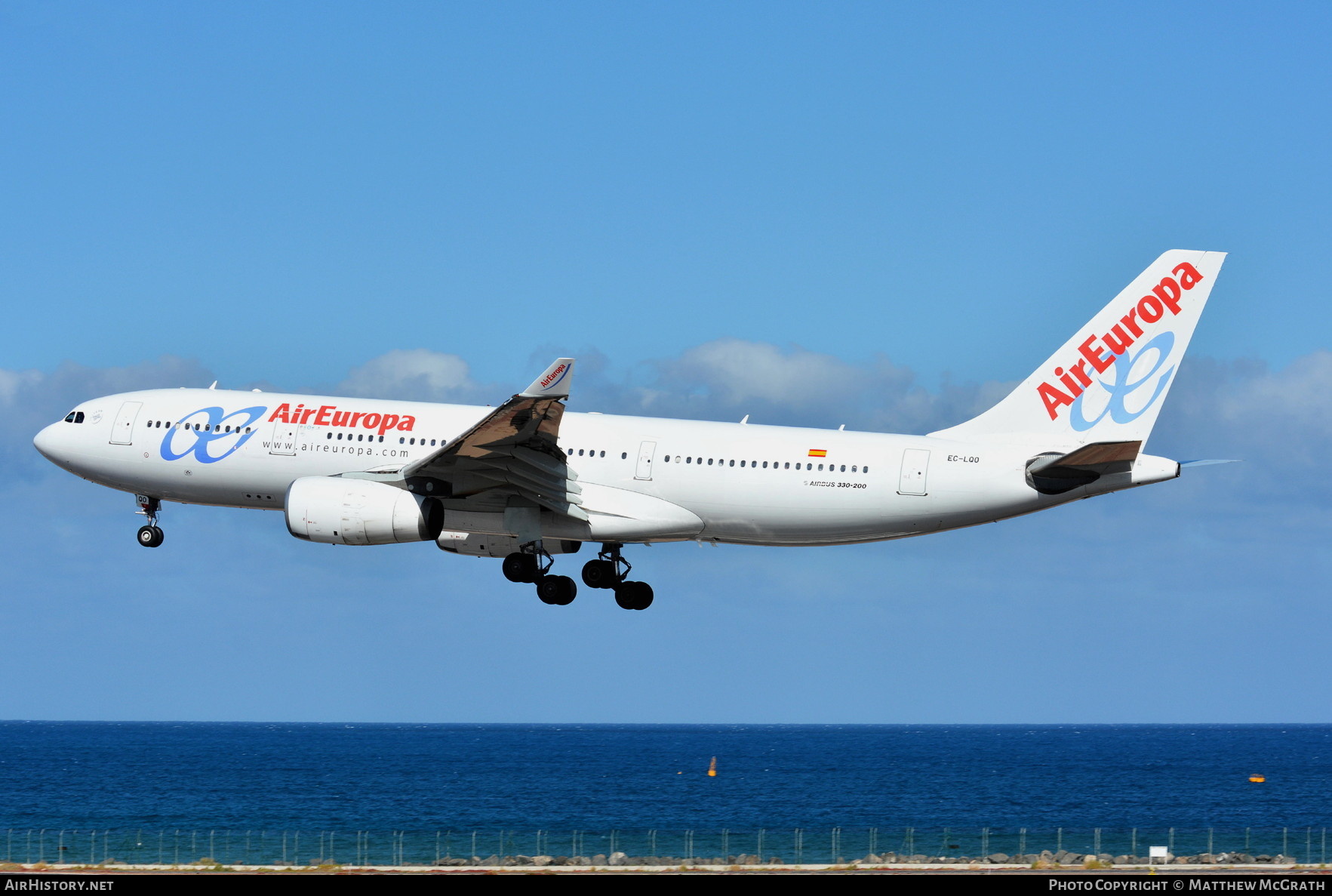 Aircraft Photo of EC-LQO | Airbus A330-243 | Air Europa | AirHistory.net #360247