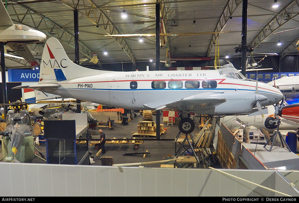 Aircraft Photo of PH-MAD | De Havilland D.H. 104 Devon C20 | Martin's Air Charter - MAC | AirHistory.net #360286