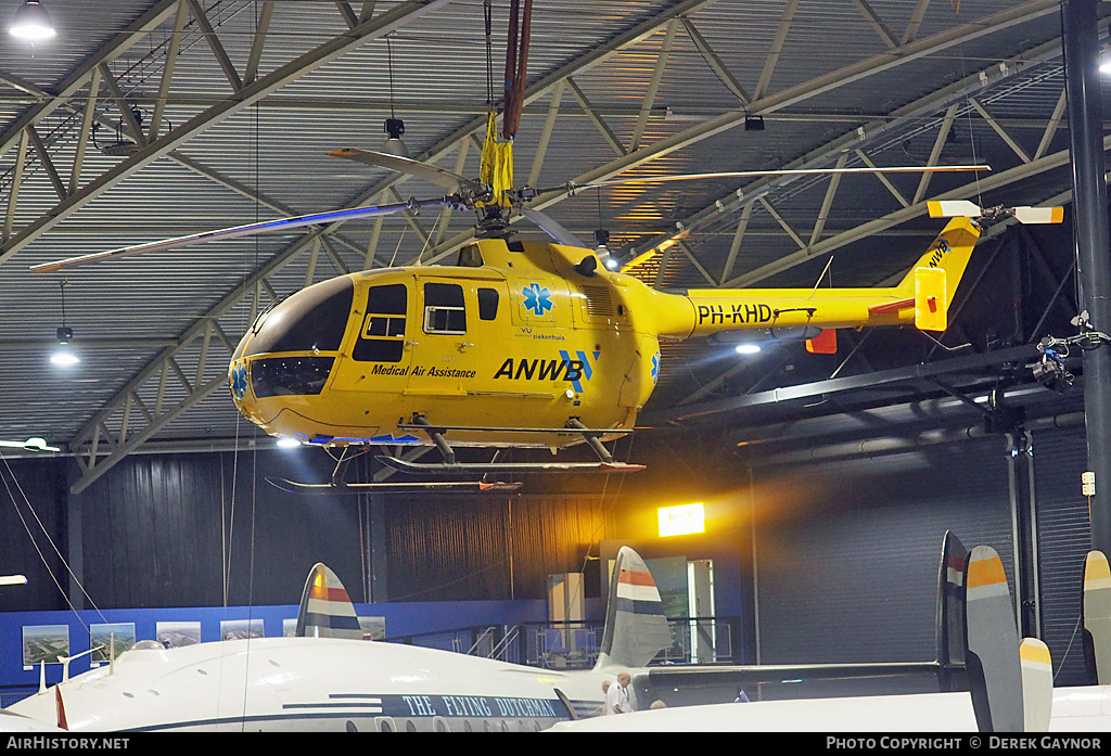 Aircraft Photo of PH-KHD | MBB BO-105CBS-4 | ANWB Medical Air Assistance | AirHistory.net #360289