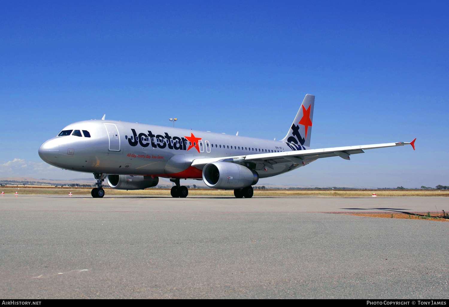 Aircraft Photo of VH-VFJ | Airbus A320-232 | Jetstar Airways | AirHistory.net #360310