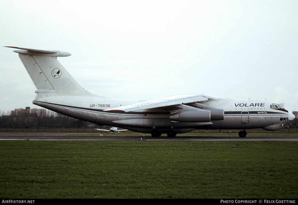 Aircraft Photo of UR-76636 | Ilyushin Il-76TD | Volare Aircompany | AirHistory.net #360329