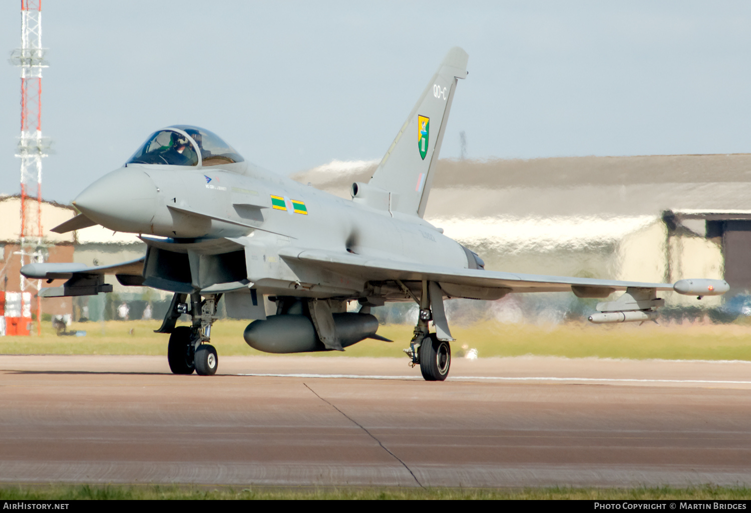 Aircraft Photo of ZJ922 | Eurofighter EF-2000 Typhoon F2 | UK - Air Force | AirHistory.net #360333