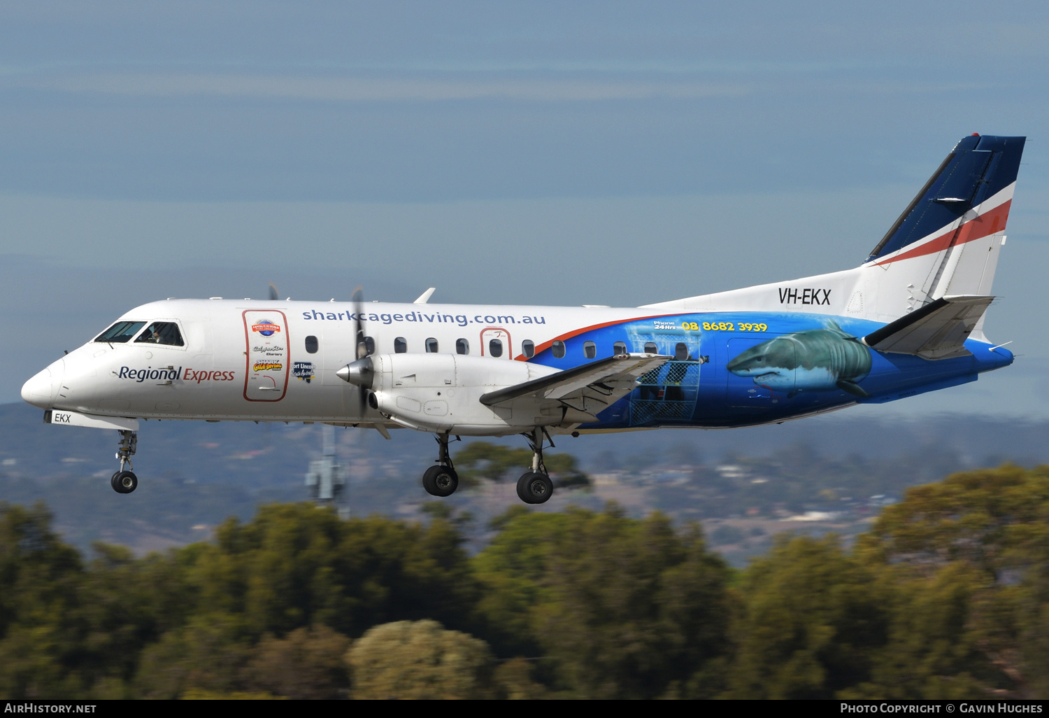 Aircraft Photo of VH-EKX | Saab 340B | REX - Regional Express | AirHistory.net #360338