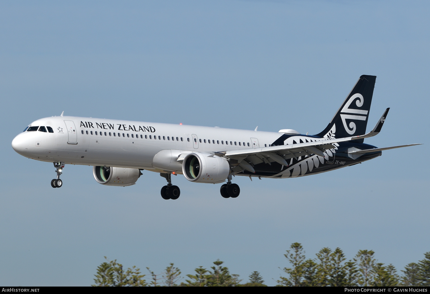 Aircraft Photo of ZK-NNE | Airbus A321-271NX | Air New Zealand | AirHistory.net #360352