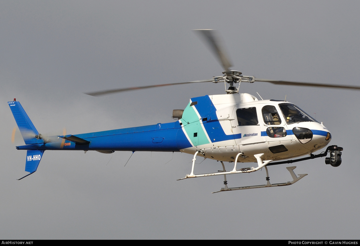 Aircraft Photo of VH-HHO | Aerospatiale AS-350BA Squirrel | Australian Helicopters | AirHistory.net #360353