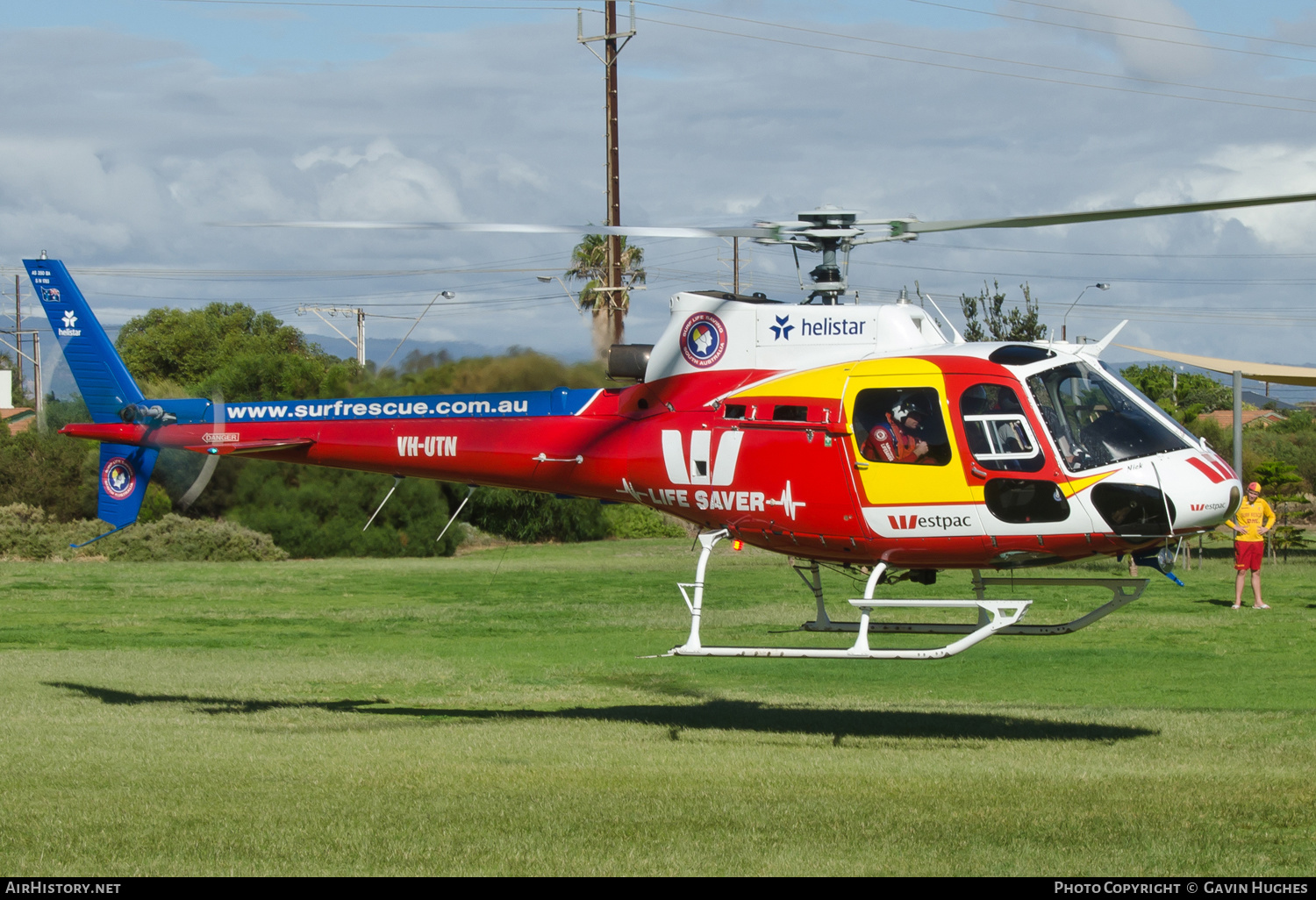 Aircraft Photo of VH-UTN | Aerospatiale AS-350BA Squirrel | Westpac Rescue | AirHistory.net #360363