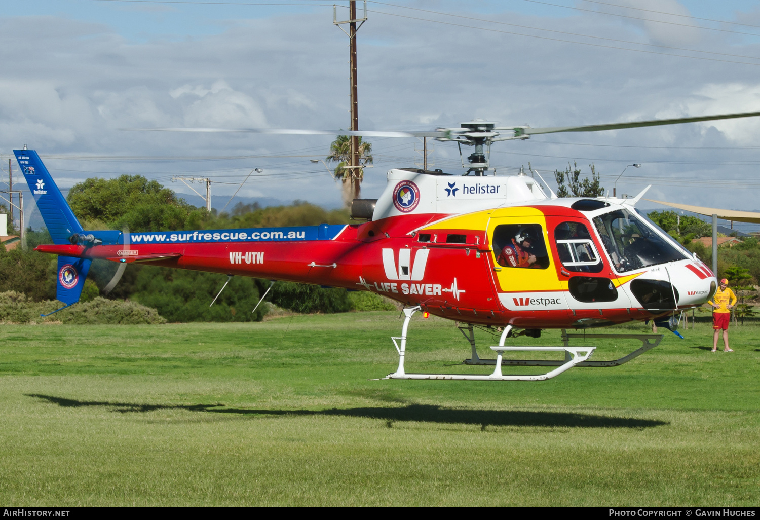 Aircraft Photo of VH-UTN | Aerospatiale AS-350BA Squirrel | Westpac Rescue | AirHistory.net #360363