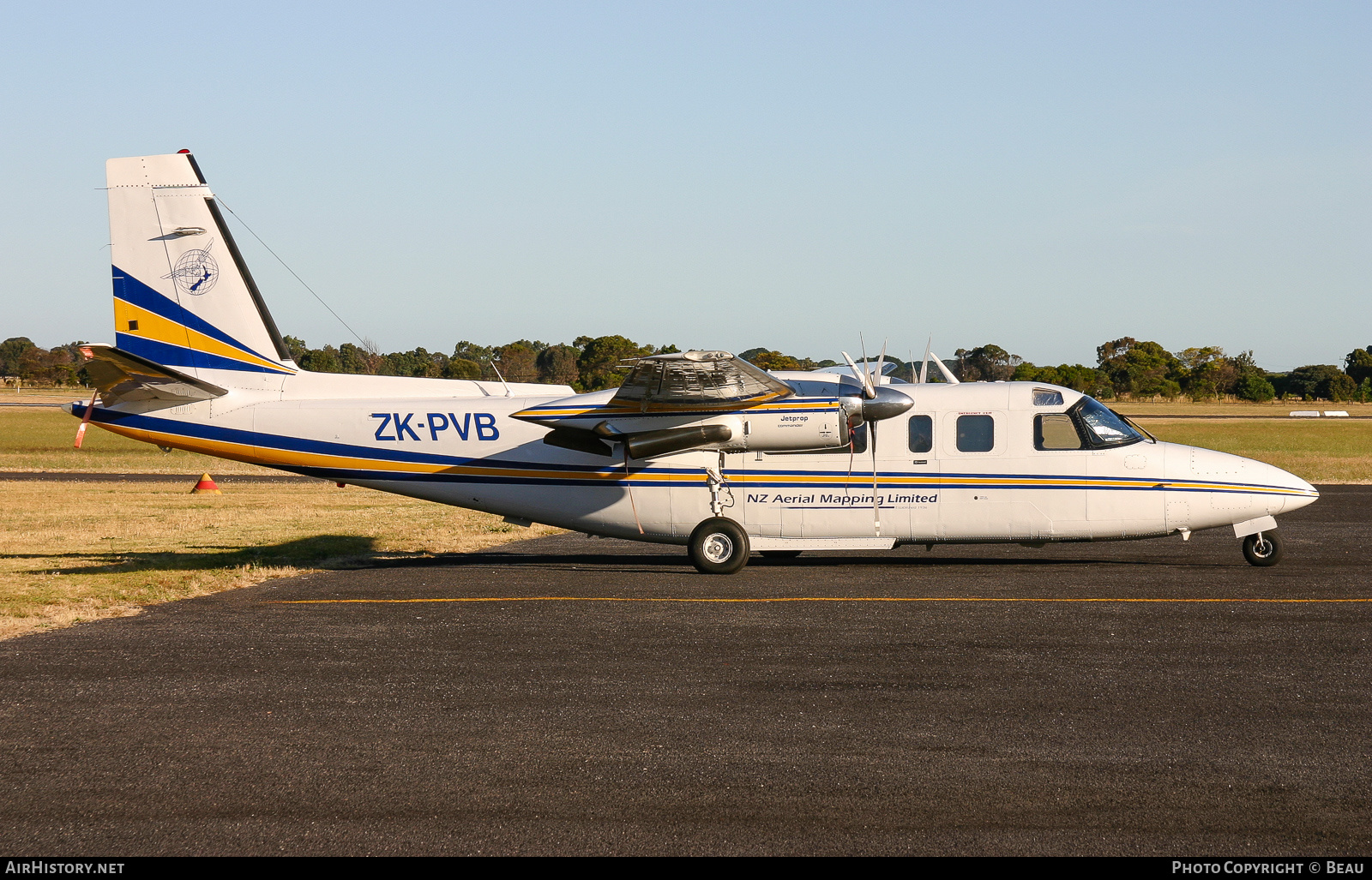 Aircraft Photo of ZK-PVB | Aero Commander 690A Turbo Commander | NZ Aerial Mapping | AirHistory.net #360378