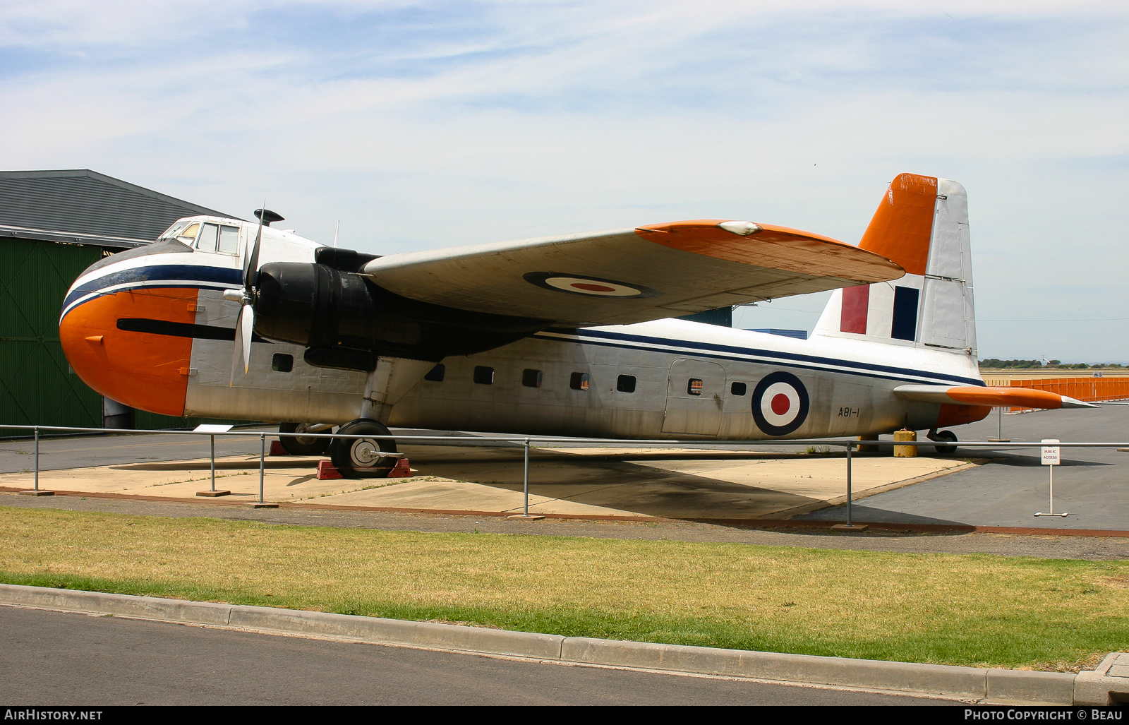 Aircraft Photo of A81-1 | Bristol 170 Freighter Mk21 | Australia - Air Force | AirHistory.net #360386
