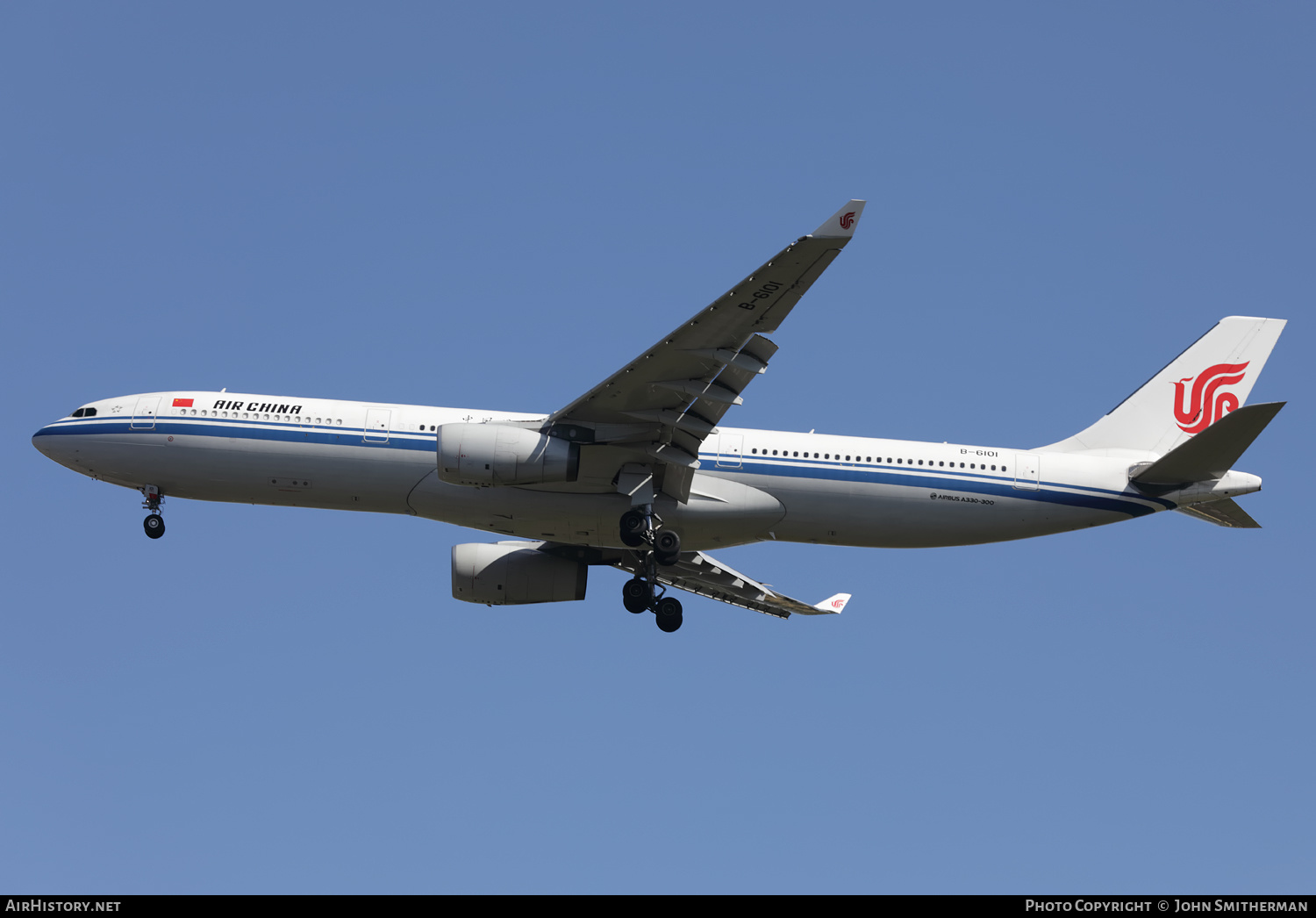 Aircraft Photo of B-6101 | Airbus A330-343E | Air China | AirHistory.net #360395