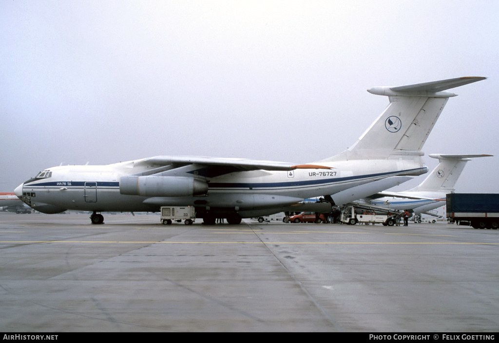 Aircraft Photo of UR-76727 | Ilyushin Il-76TD | Volare Aircompany | AirHistory.net #360396