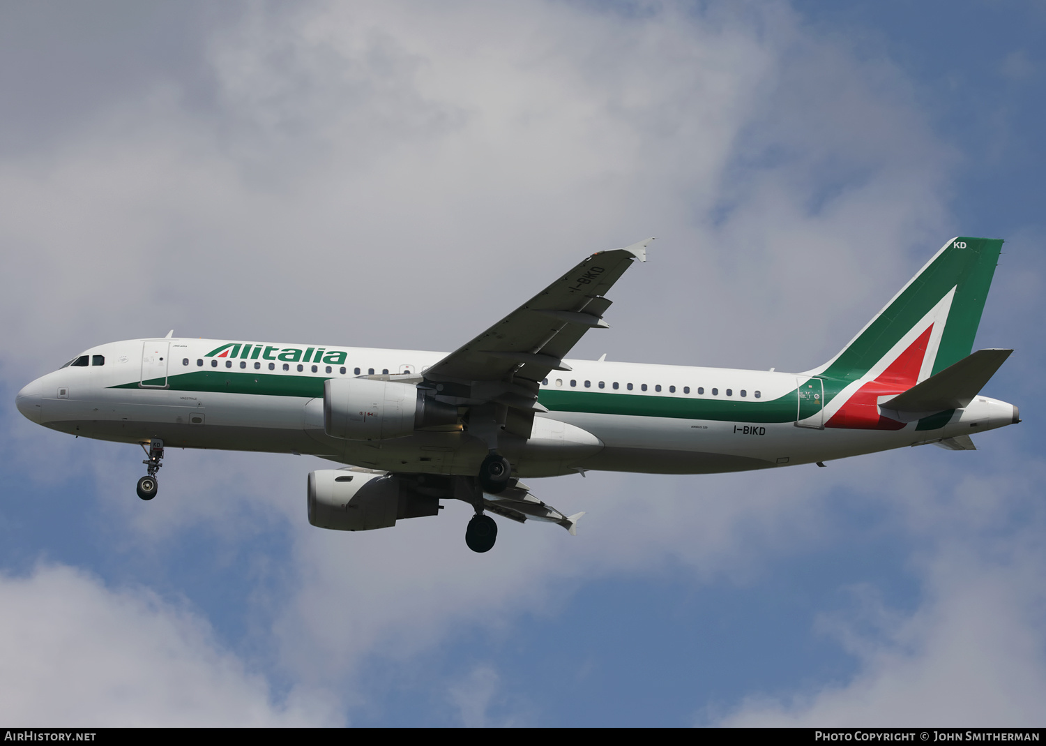 Aircraft Photo of I-BIKD | Airbus A320-214 | Alitalia | AirHistory.net #360406