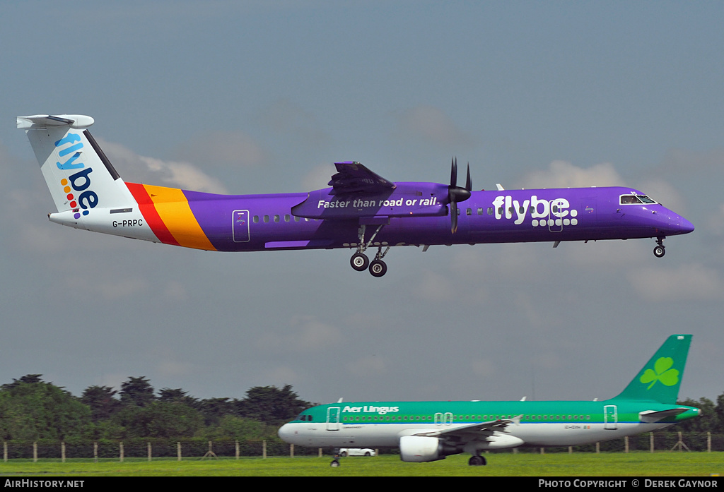 Aircraft Photo of G-PRPC | Bombardier DHC-8-402 Dash 8 | Flybe | AirHistory.net #360422