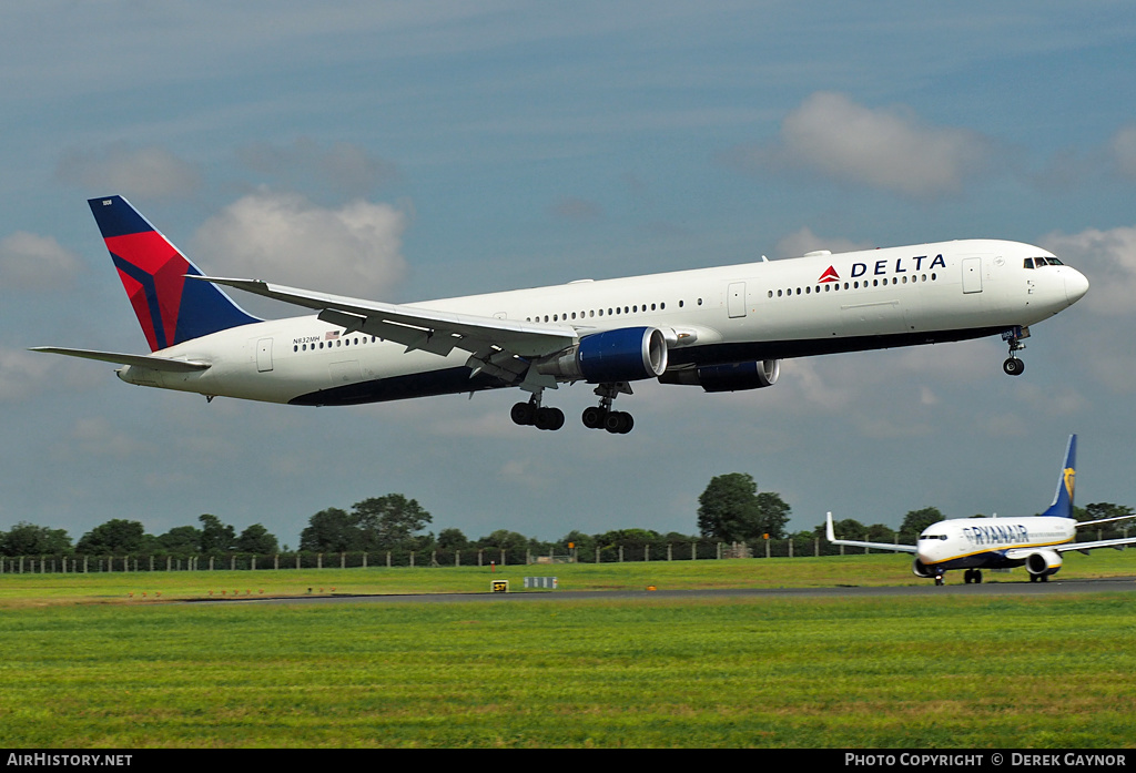 Aircraft Photo of N832MH | Boeing 767-432/ER | Delta Air Lines | AirHistory.net #360424
