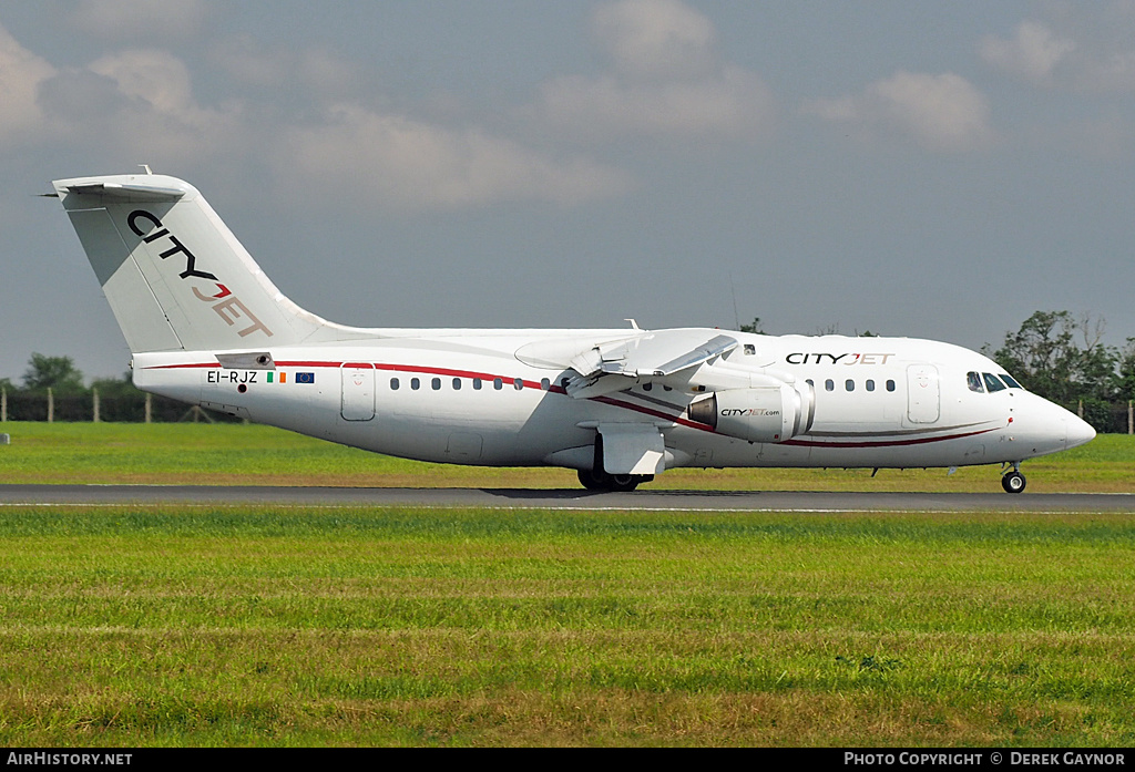 Aircraft Photo of EI-RJZ | British Aerospace Avro 146-RJ85 | CityJet | AirHistory.net #360427