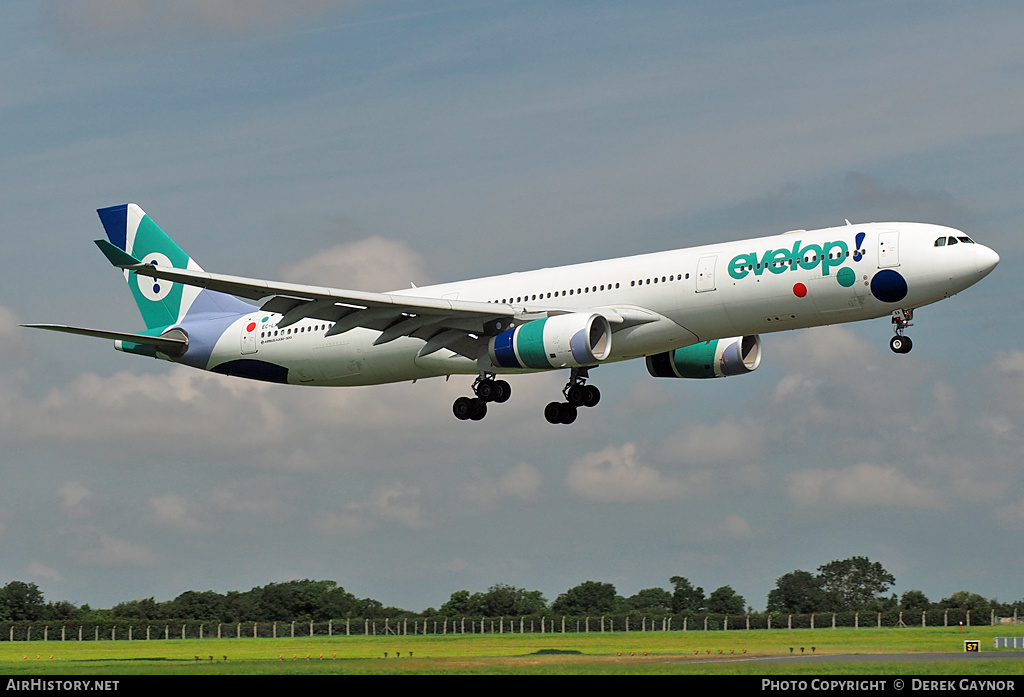 Aircraft Photo of EC-LXA | Airbus A330-343E | Evelop Airlines | AirHistory.net #360429