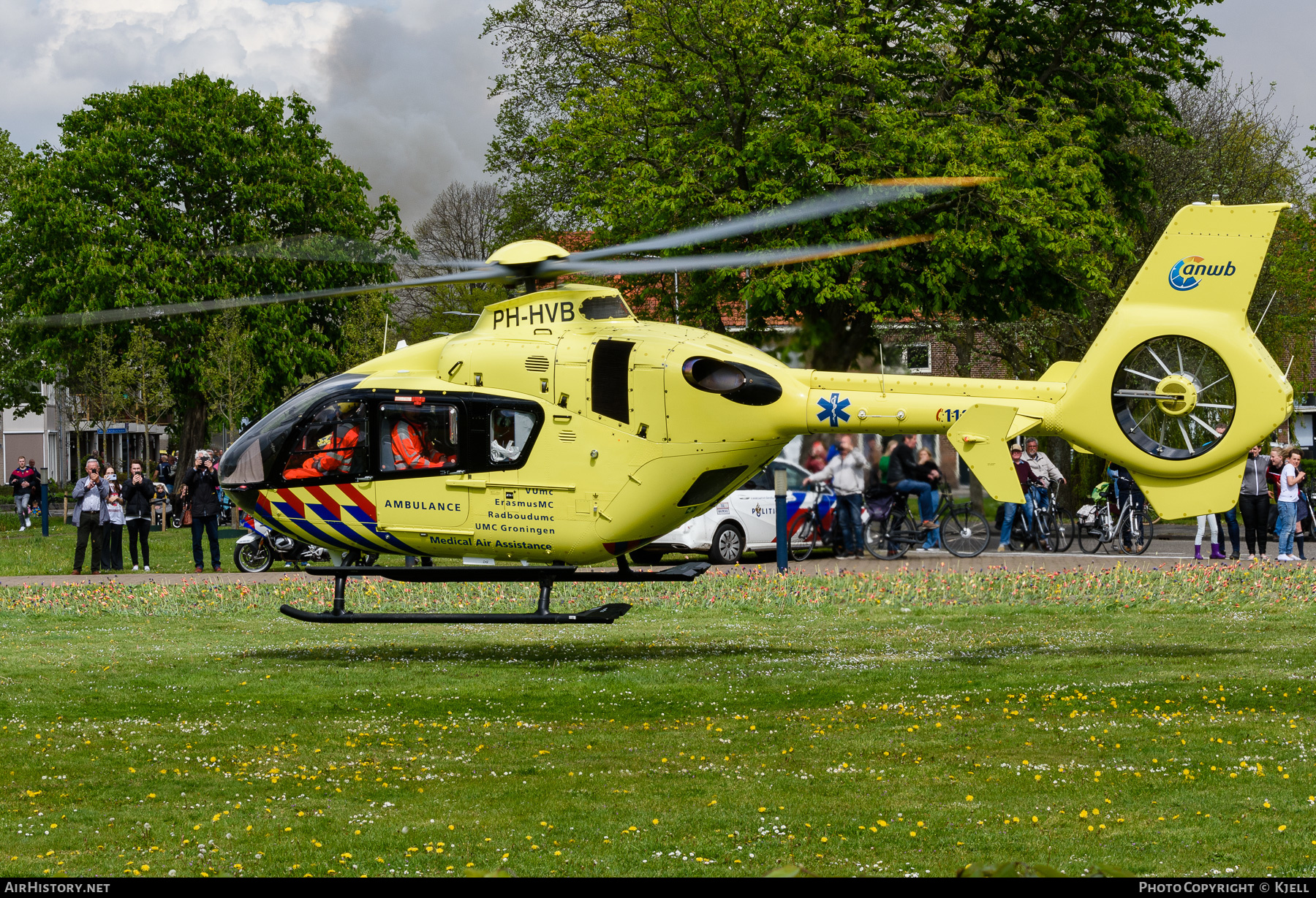 Aircraft Photo of PH-HVB | Eurocopter EC-135T-2+ | ANWB Medical Air Assistance | AirHistory.net #360458