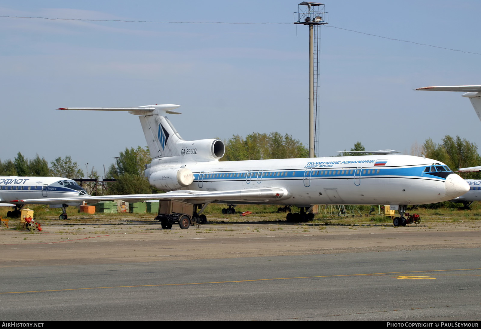 Aircraft Photo of RA-85502 | Tupolev Tu-154B-2 | Tyumen Airlines | AirHistory.net #360461