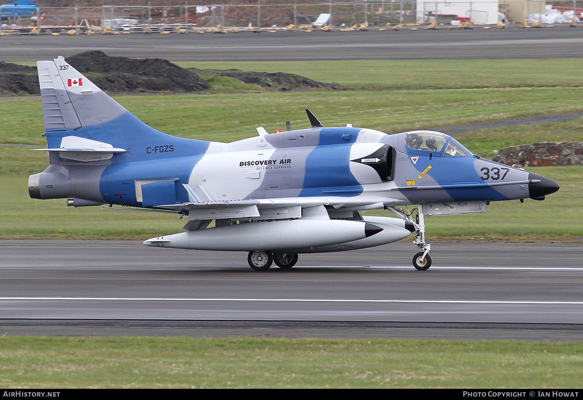 Aircraft Photo of C-FGZS | McDonnell Douglas A-4N Skyhawk II | Discovery Air Defence Services | AirHistory.net #360478