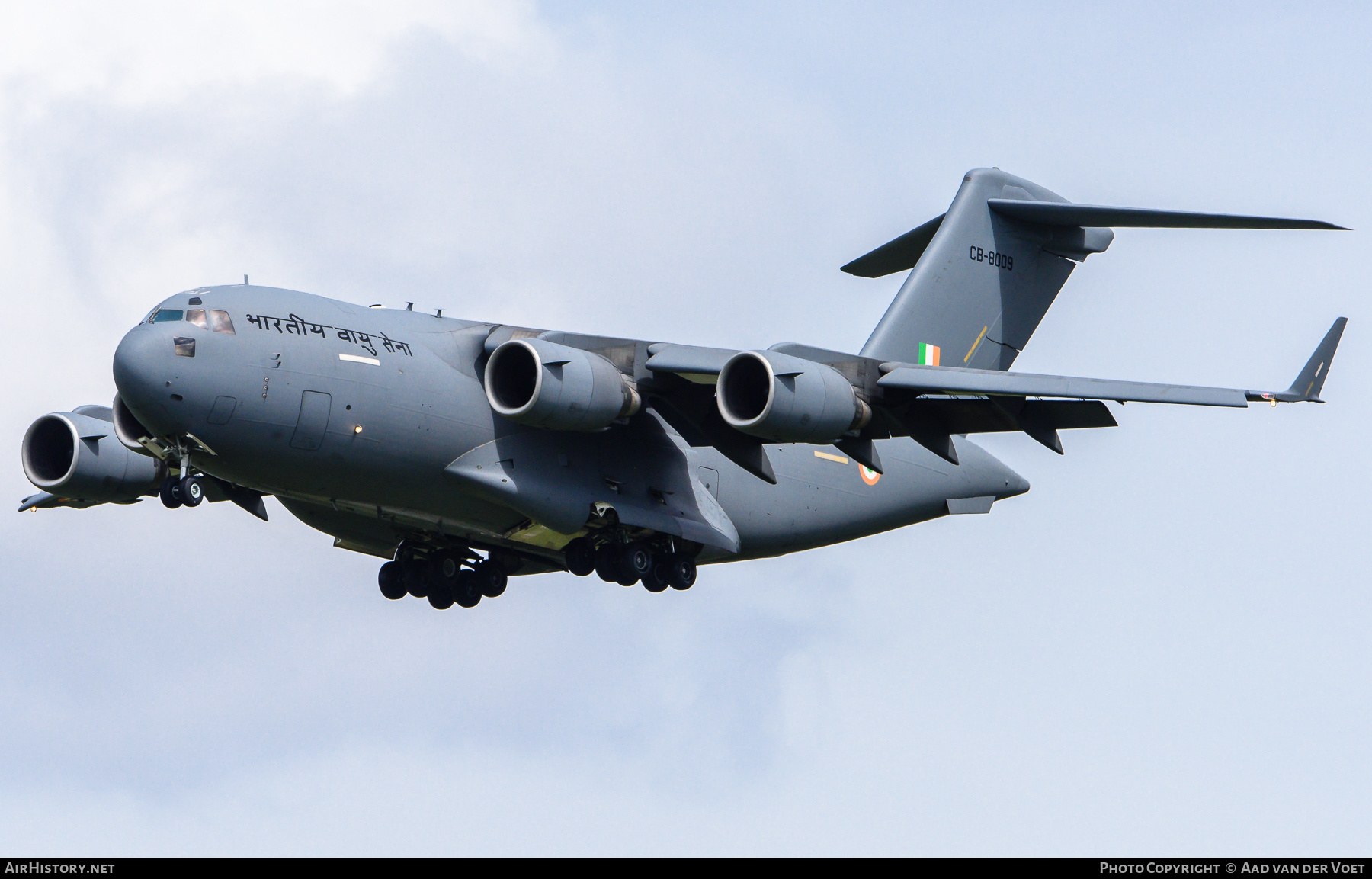 Aircraft Photo of CB-8009 | Boeing C-17A Globemaster III | India - Air Force | AirHistory.net #360479