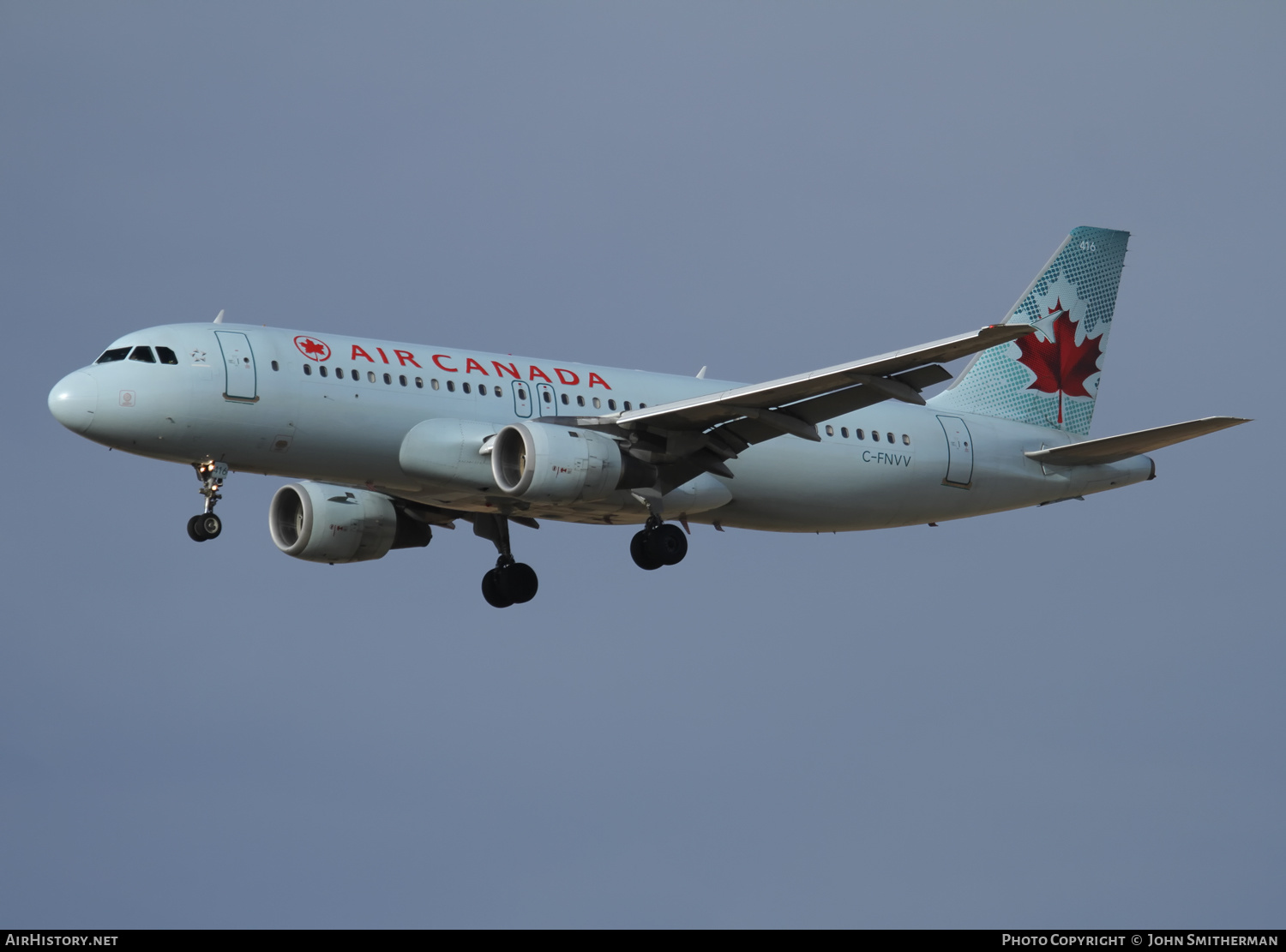 Aircraft Photo of C-FNVV | Airbus A320-211 | Air Canada | AirHistory.net #360489