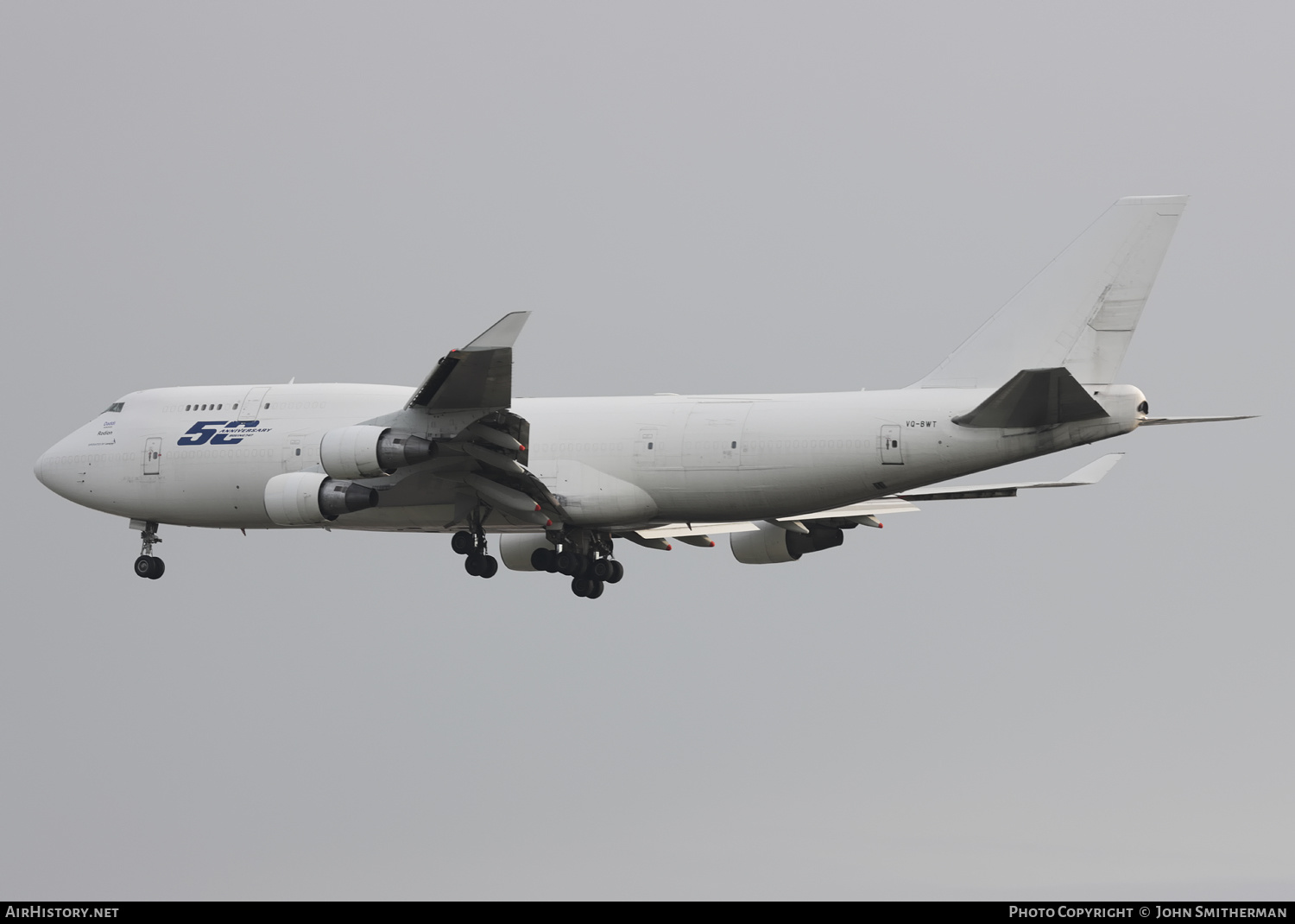Aircraft Photo of VQ-BWT | Boeing 747-412(BCF) | Longtail Aviation | AirHistory.net #360503